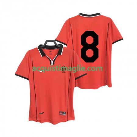 Divisa di Calcio Paesi Bassi 8 Retro Prima 1998